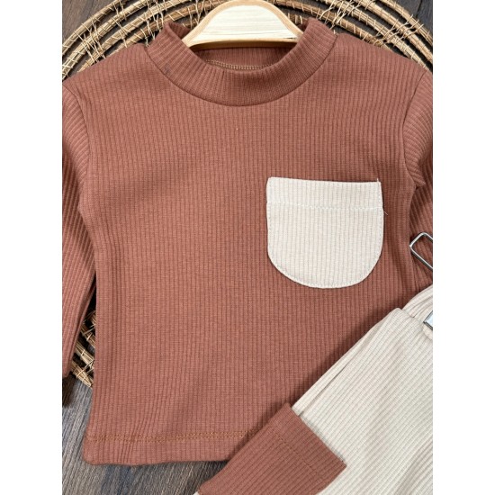 Soft Likralı Bereli Mevsimlik Erkek Bebek Takım